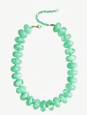 Necklaces - Chunky Beaded Sea Glass