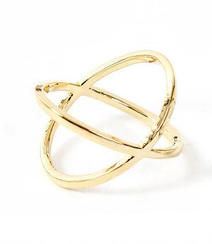 Rings - Gold X Ring
