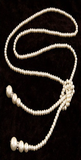 Necklaces -  Pearl Long Statement Necklaces - 3just3 - 2