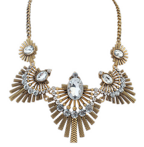 Necklaces - Tammi Statement Necklace - 3just3 - 1