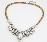 Necklaces - Crystal Drop Necklace
