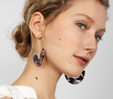 Earrings -  Tortoiseshell Hang Earrings
