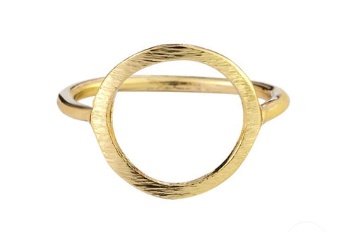 Rings - Gold Circle Ring