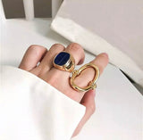 Rings - Gold Oval Ring
