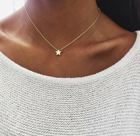 Necklace - Gold Star Necklace