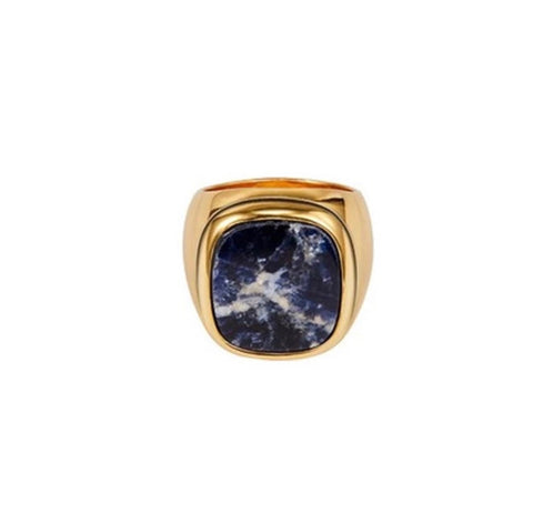 Rings - Gold Marble Ring