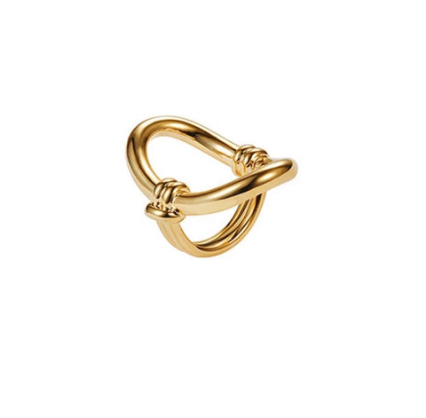 Rings - Gold Oval Ring