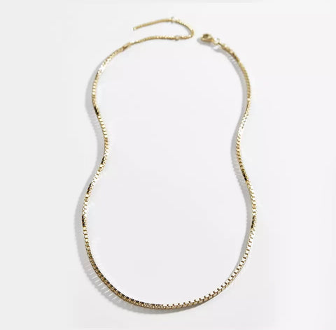 Necklaces - Box Chain Necklace