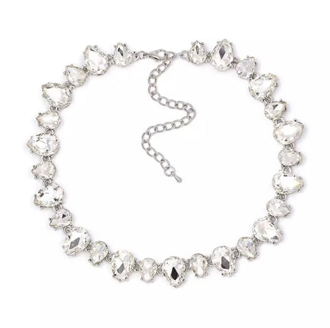 Necklace - Pear Cut Diamond Necklace